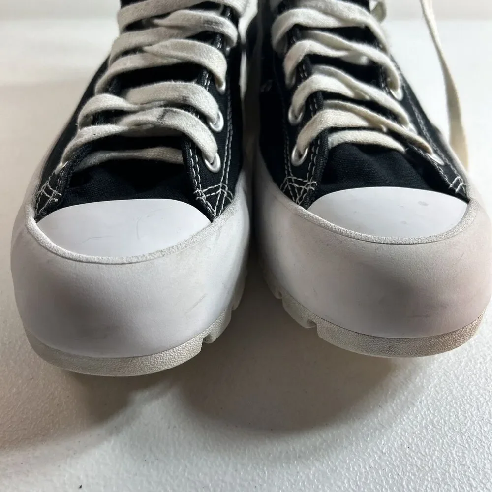 Converse Women’s Shoes Size 9 Black/White CTAS Hi Lugged Platform All Star Chuck